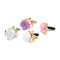 2PCS 3.5mm Rose Crystal Anti Dust Cap Earphone Jack Plug Stopper Cell Phone LJ