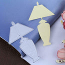 Desk Lamp DIY Stencil Metal Embossing Scrapbook Craft Album Cutting Die