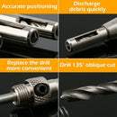 8 Center Drill Kits With Automatic Center Punch, Self-Centering Hinge Tappe D1R2