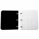 2 pcs black white 3 hooks 3 rows bra bracer for women