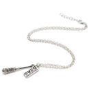 Walking Dead Cudgel And Letter Punk Pendant Necklace Unique Design Accesso ZPE