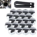 20Pcs Car Wheel Nut Caps 17mm Exterior Decoration Protection Screw Cover Bol OZ