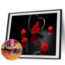 Love 5D DIY Full Round Drill Diamond Painting Rhinestones Handwork 40x30cm