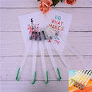 6x Refillable Water Color Soft Painting Brush Marker Watercolour Drawing Pens  Z
