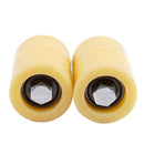 2PCS 50X70Mm PP Steel Flat Roller Bearing Guiding Wheel 6201 M12 Screw for  F9N7