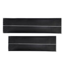 4pc Car Door Sill Scuff Carbon Fiber Stickers Welcome Pedal Protect Accessories3