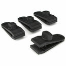 4Pcs Tarp Clips - Heavy Duty Windproof Awning Clamp Grip -Tent Clips Access L5E5