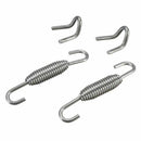 2x Motorcycle Exhaust Mounting Springs Kit Fully Rotatable 64MM Stainless S V6B4