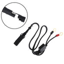 Motorcycle battery terminal ring connector harness 12v charger Y adapter c F Gw