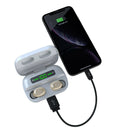HBQ-F9(Q82) TWS Wireless Bluetooth 5.0 Earphone Digital Display w/Charge Box