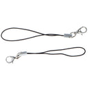 10Pcs Lanyard keychain for USB flash drive strap string black PN RES