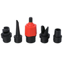 4 Nozzles Sup Pump Adapter Inflatable Boat Air Valve Adaptor Paddle Board Part