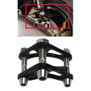 Motorcycle Shock Absorber Reduce 2-3cm Height Metal for Primavcra 150 Black