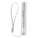 USB Mini Lighting Torch - Pen Size Stainless Steel Waterproof LED Flashlight -
