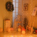 2x Copper curtain light LED Strip Lamp Kitchen Counter Lighting with RC