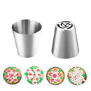 14pc/Set Russian Tulip Icing Piping Nozzles Stainless Steel Cake Decorating T`US