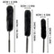 3x Multi Size Wool Blend Wheel Cleaning Grills Door Frames Washing Brushes