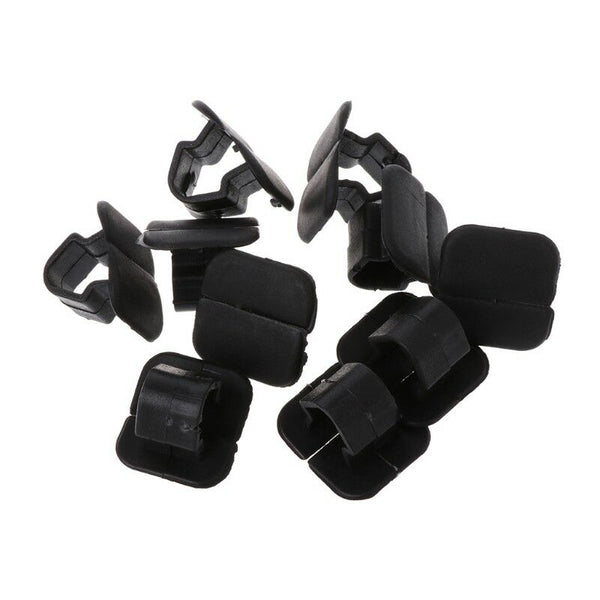 10x Hood Insulation Retainer Bonnet Plastic Clip Holder Pad  For VW 1H5863849A01