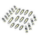 21x For BMW E46 Sedan Coupe M3 1999-2005 Canbus Car White Interior LED Light Set