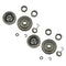 2 Pack 3/8 inch Clutch Drum Rim Sprocket Bearing Kit for Stihl MS361 MS440
