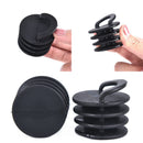 4Pcs Black Rubber Universal Kayak Scupper Plugs Drain Holes Stopper Bung  OZ