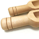 Mini Wooden Scoops Bath Salt Spoon Candy Flour Spoon Scoops Kitchen UtensilS Hn