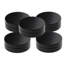 6 Aluminum Round Lip Balm Tin Storage Jar Container Bottle Oil Wax Box 100ml