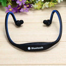 Sports Wireless Stereo Headphone Headset Earphones Earbuds (Blue) A