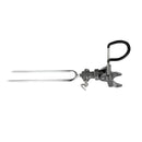 Stainless Steel Single Spring Fishing Pole Rod Stands Bracket Ground Holder