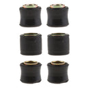 6x Motor Shock Absorber Rear Bush 12/10/14mm for Motorbike Replacing Parts