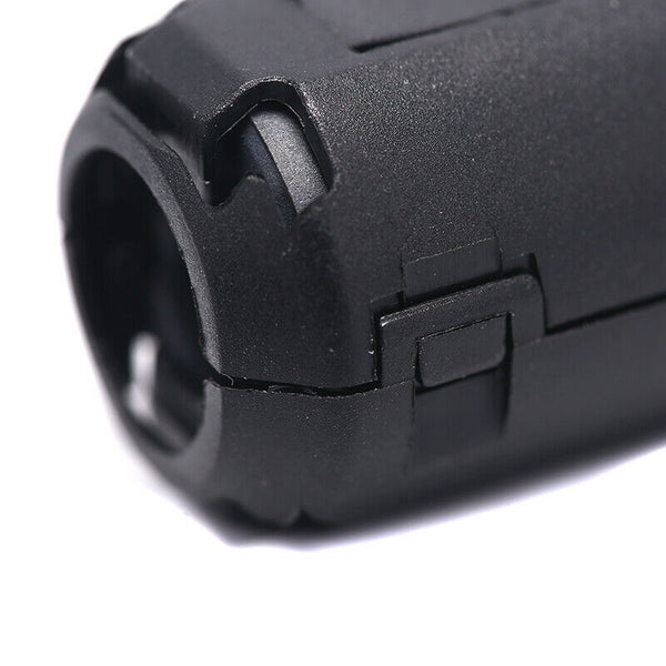 5pcs Clip-on Ferrite Ring Cable Clips Core RFI EMI Noise Suppressor Filter B.AU