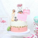 Pretty Girl Bikini Birthday Cake Topper DIY Cupcake Decoration Girl Gift Part JR