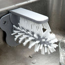 Kitchen Rotating Cleaning Tool Cup Scrubber Glass Cleaner Bottles Brush A