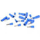 high quality 50 pcs blue male female bullet connector crimp terminals wiring  Z