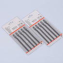 5PCS T101D T-Shank HCS Jigsaw Blades Curve Cutting Tools For Wood FAST CUT