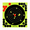 Set of 10 8inch Shooting Targets Splatter Fluorescent Gun Range Paster