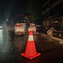 Reflective Cone 60Cm Warning Reflective Cone Traffic Movement Retractable C V3V6