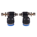 In 6 mm, 5 mm thread Pneumatic valve regulator quick couplings, 2 pcs R5C8