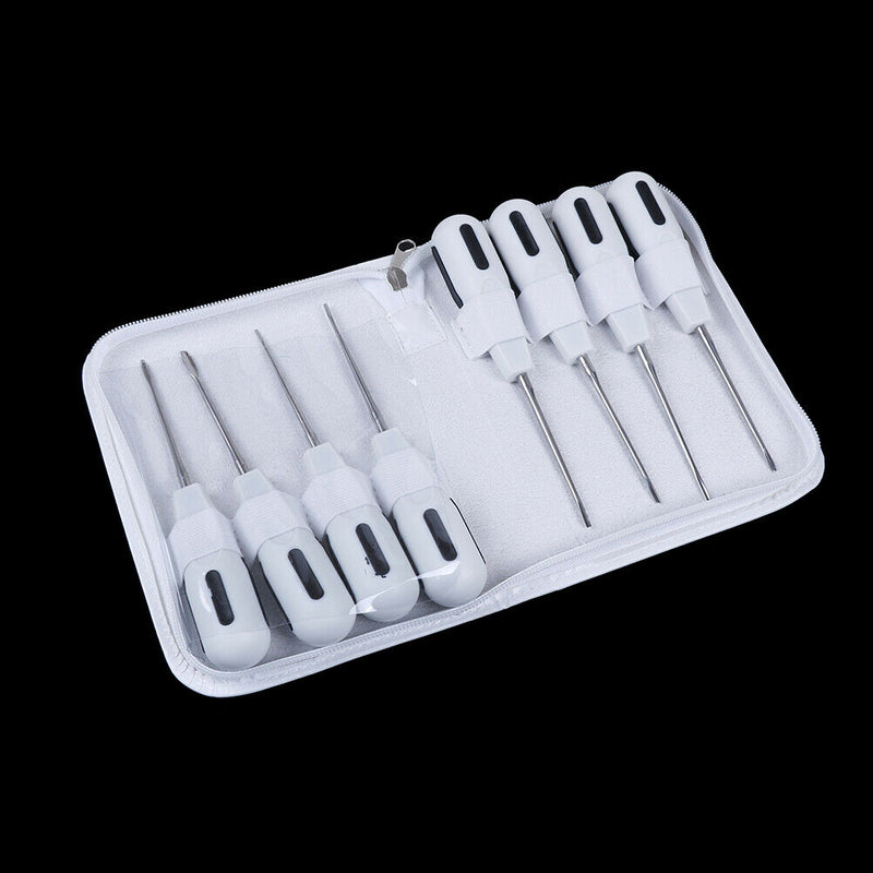 8Pc dental tooth extraction elevator minimally invasive extracting forceps 3CXP