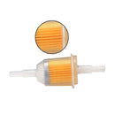 20PCS Universal Large Inner In-line Fuel Filter Gas Petrol Pipe 1/4