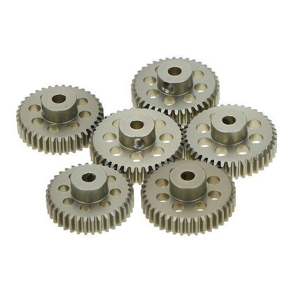 48DP 3.175mm 36T 37T 38T 39T 40T 41T Pinion Motor Gear Combo Set for RC Car J7B4