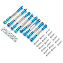 For Metal Tie Rod for WPL 1:16 Henglong Truck Crawler Update Parts,Blue