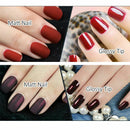 Rosalind 7ML Black Bottle Matt Top Coat Gel Nail Polish Nail Art UV Soak-Of