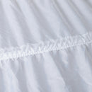 White Long 6-Hoop Petticoat Extra Full Wedding Prom Ball Crinoline Underskirt