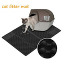 1X(Cat Litter Mat Trapping-New Large Double-Sided Cat Litter Trap, Waterpro