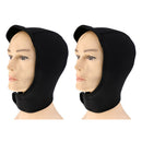 2Pc Premium 2mm Scuba Dive Cap Winter Swimming Warm Surf Snorkeling Hat Hood