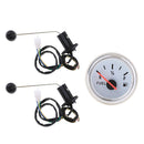 3 Pieces Sender Floating Boat Marine Car LED Display Level Gauge Sensor White