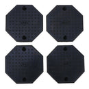 4 in 1 Auto Lift/Rolling Jack Rubber Block Pad Adapter for Car Auto Truck Hoist