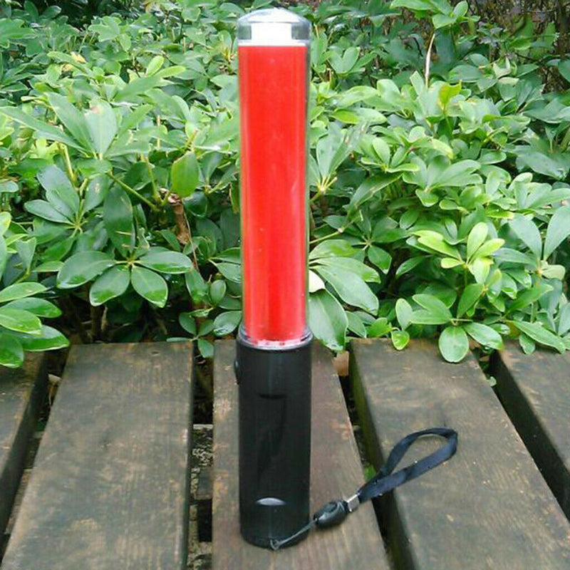 10" Signal Traffic Light Wand Baton LED Flashlight Beacon Fluorescent Lamp