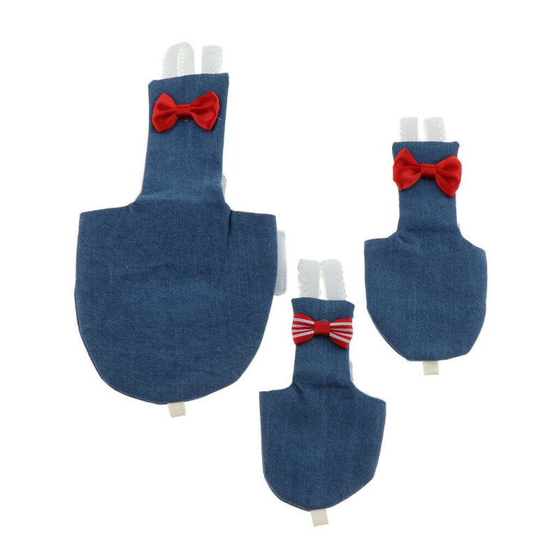 2 Pieces Fabric Bird FlightSuit, Thin and Light Diaper Nappy Adjustable